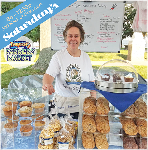 alma gasser at baraboo farmers market saturdays